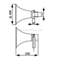 Haut-parleur en aluminium de corne de 25w